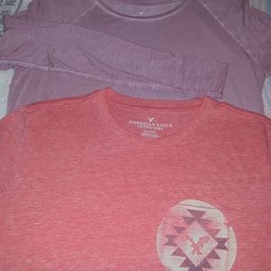 American Eagle clothes and Nike shoes